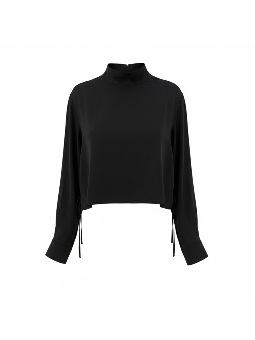Solid & Striped x Sofia Richie Grainge The Leau Blouse Noir Medium NWT